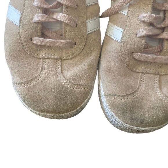 Adidas gazelle pink suede shoes size 7 see photos - Picture 2 of 8